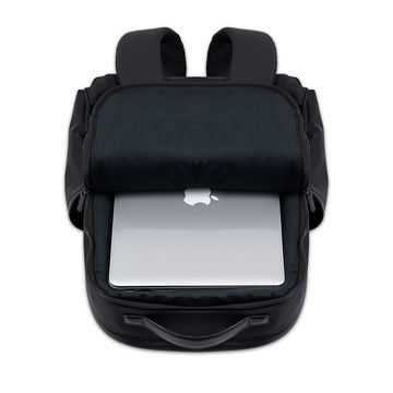 16 Inch Black Waterproof Laptop Backpack Cho Công việc Doanh nghiệp đa năng