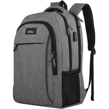 Anti Theft Slim Travel Laptop Backpack Với Cổng Sạc USB