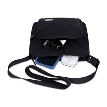 Màu đen Xám Sling túi laptop chống nước đa dụng