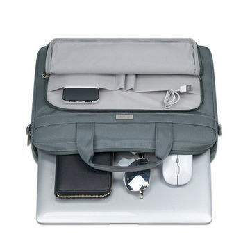 360 Bảo vệ túi laptop kinh doanh Vật liệu polyester với dây đai