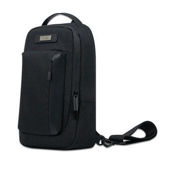 Chất chống nước Túi vỏ Sling Bag Đen màu bền cho máy tính bảng